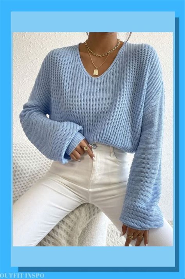 Discover The Blueprint For Irresistible Light Blue Sweater Outfits